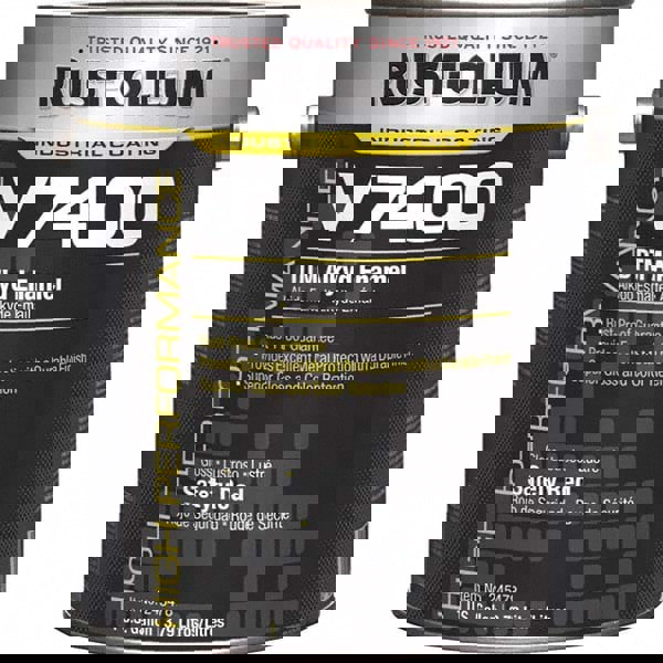 Alkyd Enamel Paint: 1,280 fl oz, Gloss, Safety Red